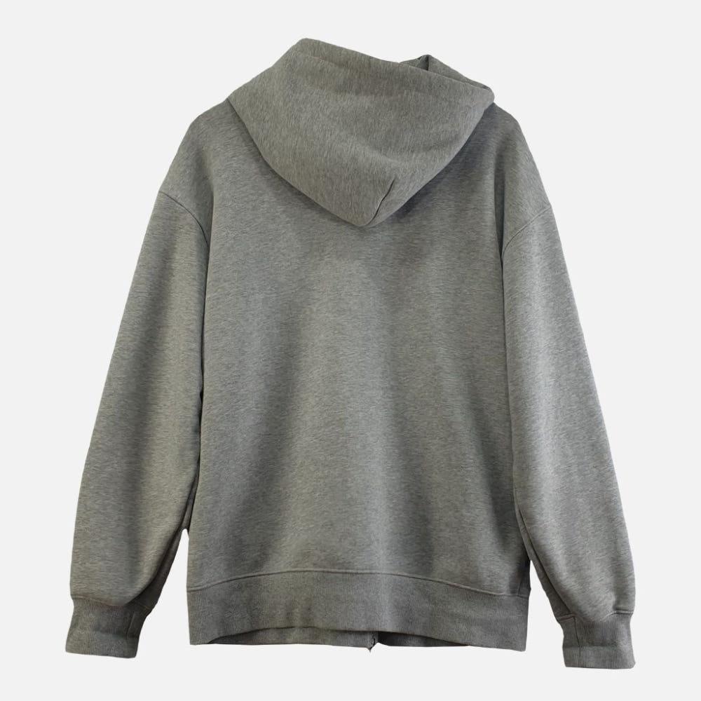 YALE 그레이 남자 후드 집업 L M7965 4