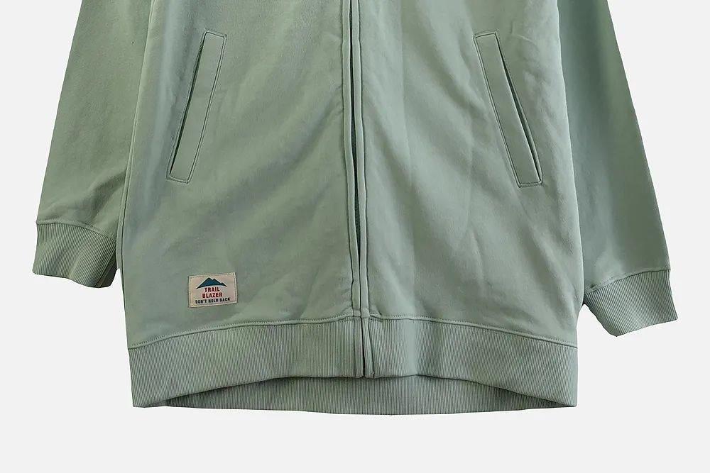 지프 여90 풀집업 라이트 그린 M6654 6