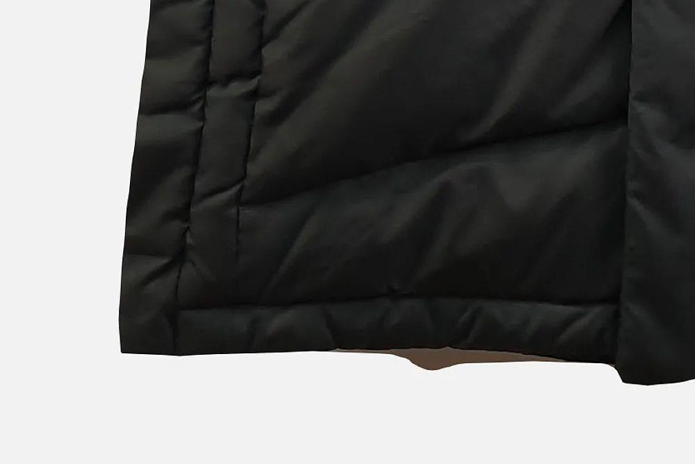 험멜 남M 롱 패딩 블랙 M6407 7