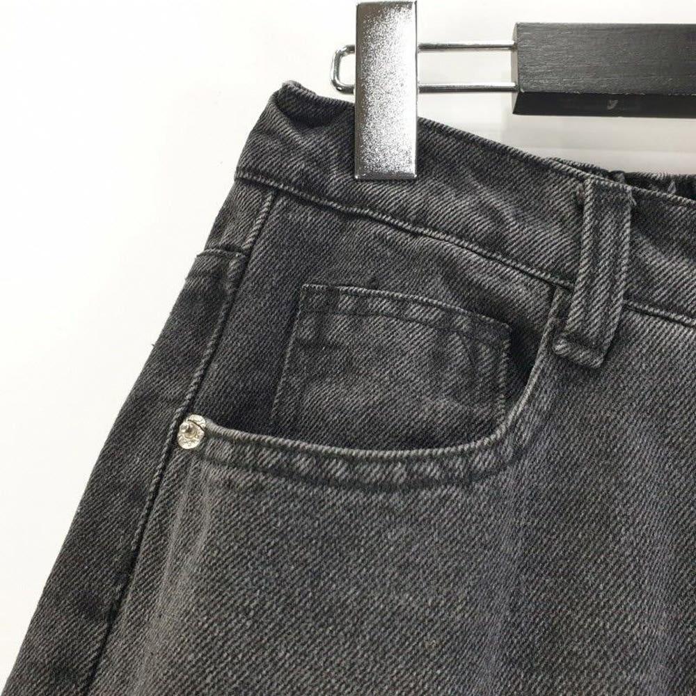 여S 청바지 블랙 M6297 6