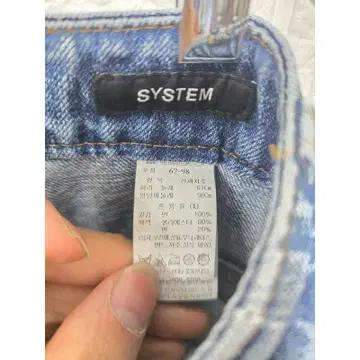 28인치 22s 한섬 시스템 데님팬츠 청바지 D102 4
