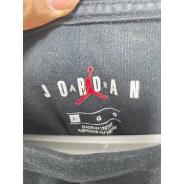L 나이키 조던 블랙 라운드 티 D104 3