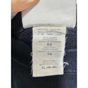 XXL 헤인즈 HANES 빈티지 블랙 오버핏 맨투맨 D113 4