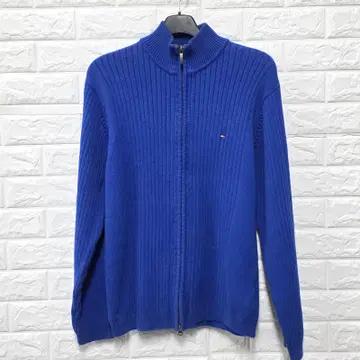 XL 타미힐피거 니트 코듀로이 집업 자켓 C85 2
