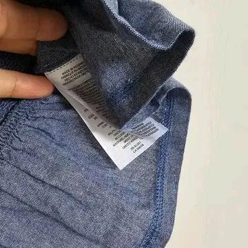 폴로랄프로렌 키즈 샴브레이 플리스 스웨트 셔츠드레스3T 8