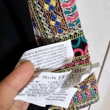 자라 자수 트라팔룩 오프자켓  7