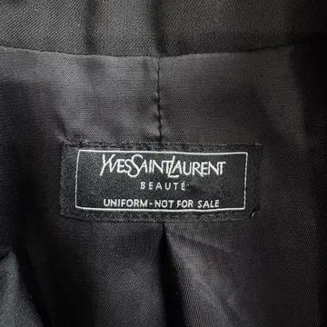 90s YSL 입생로랑 피크드 카라 락시크 크롭 블레이져 3919 4