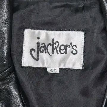 Jacker's 90s 빈티지 소 가죽 레더 자켓 4