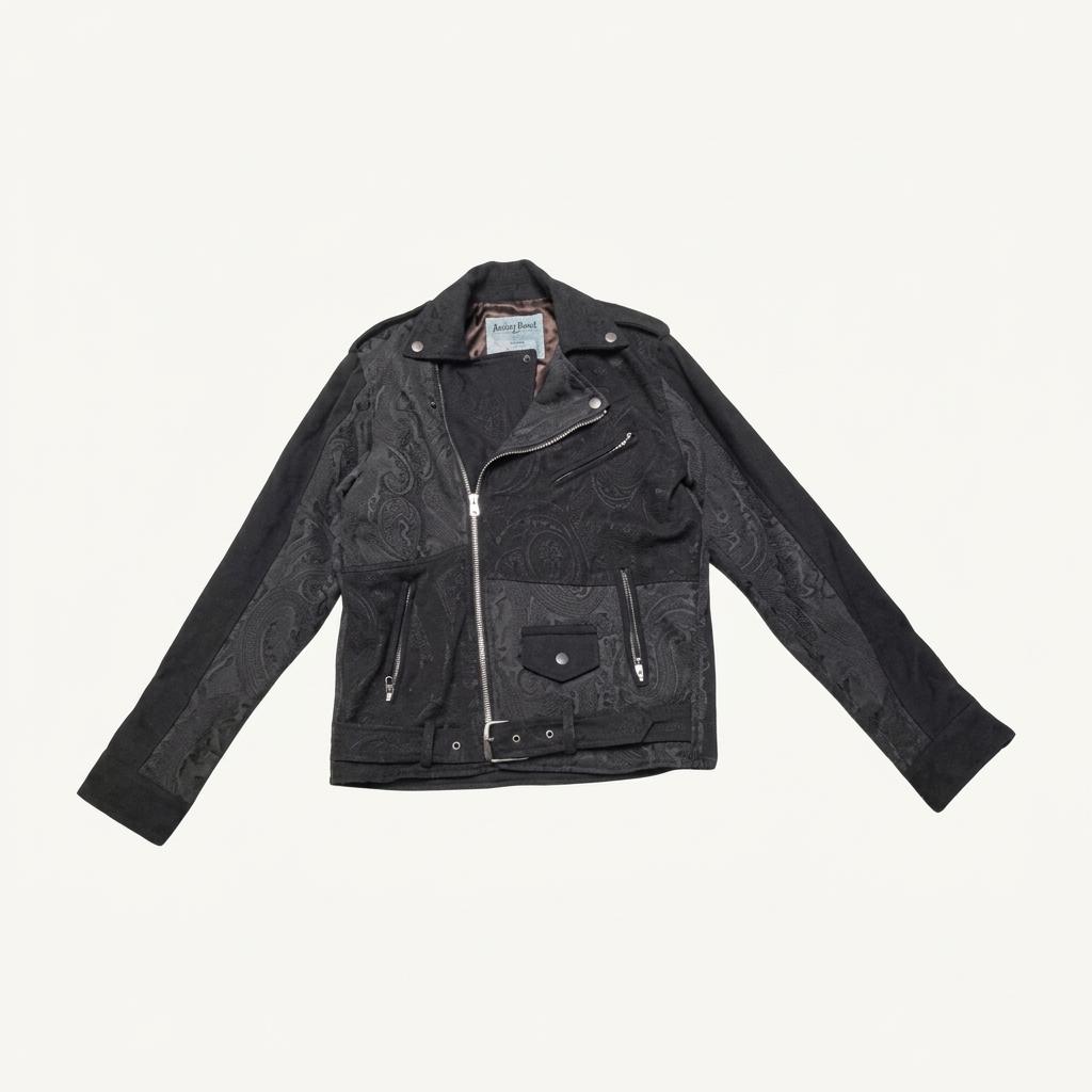 Harris Tweed 해리스 트위드 패치 워크 라이더 자켓 1
