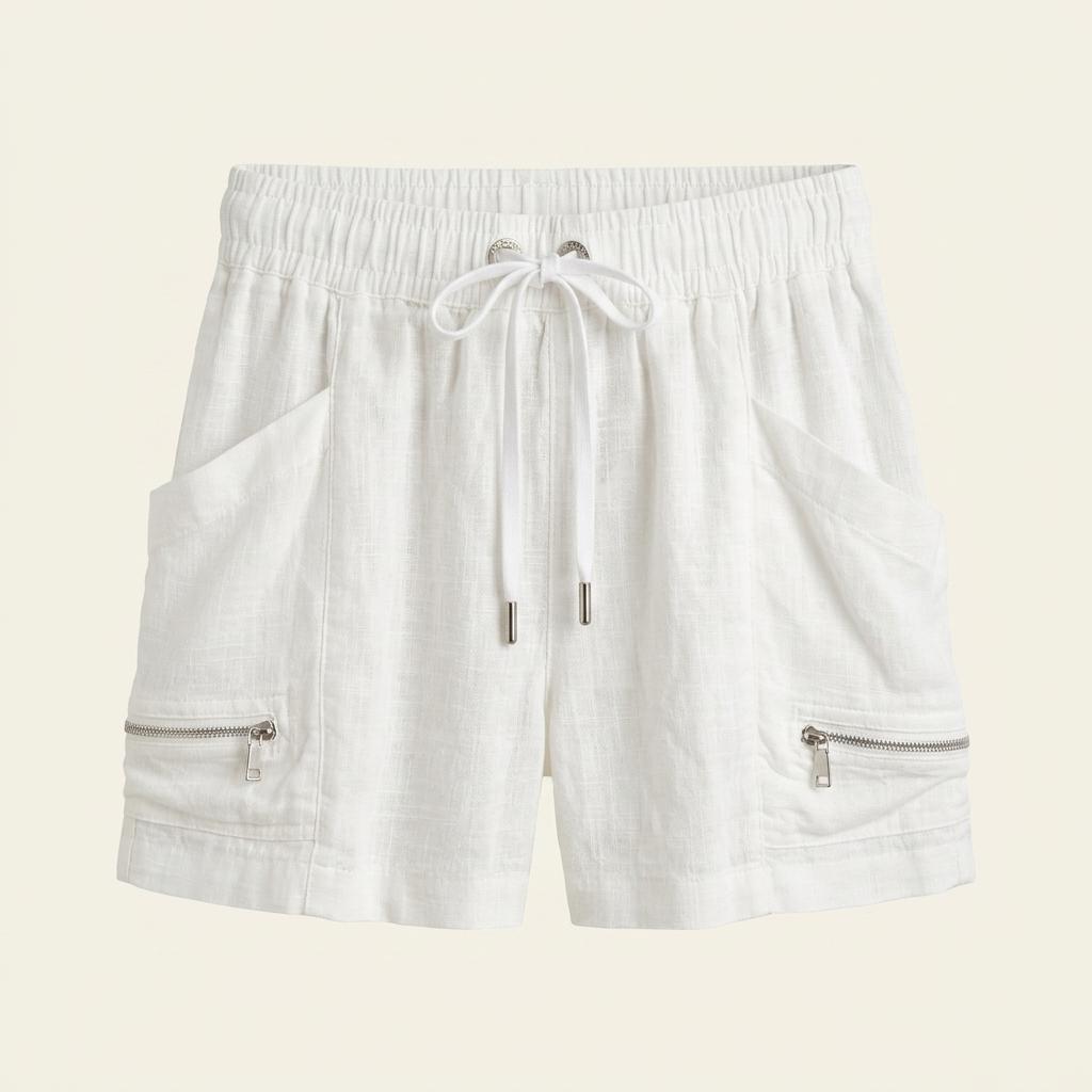 DKNY진 반바지 화이트 1