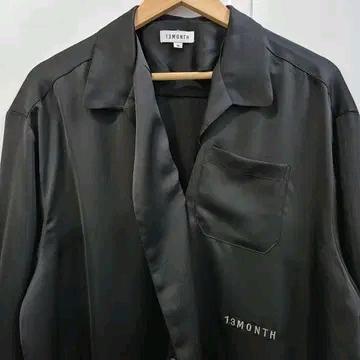 써틴먼스 오버핏 새틴 셔츠 3