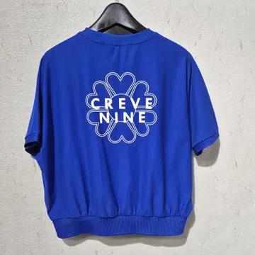 CREVE NINE 블루 반팔 티셔츠 6