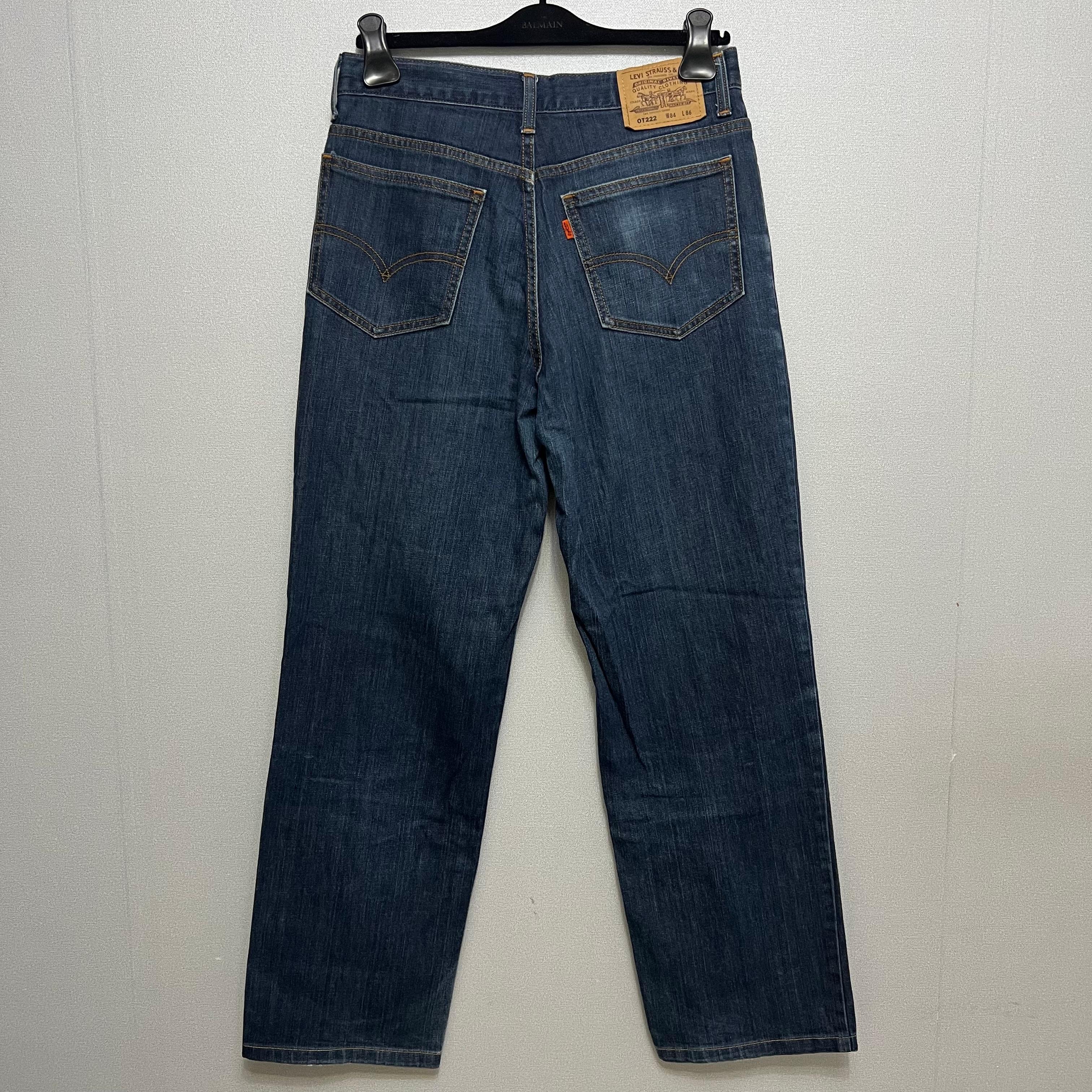 빈티지 리바이스 LEVIS 222 진청 데님팬츠 no458 2