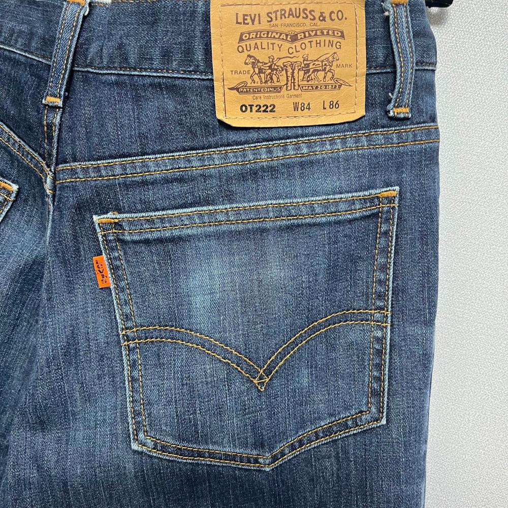 빈티지 리바이스 LEVIS 222 진청 데님팬츠 no458 5