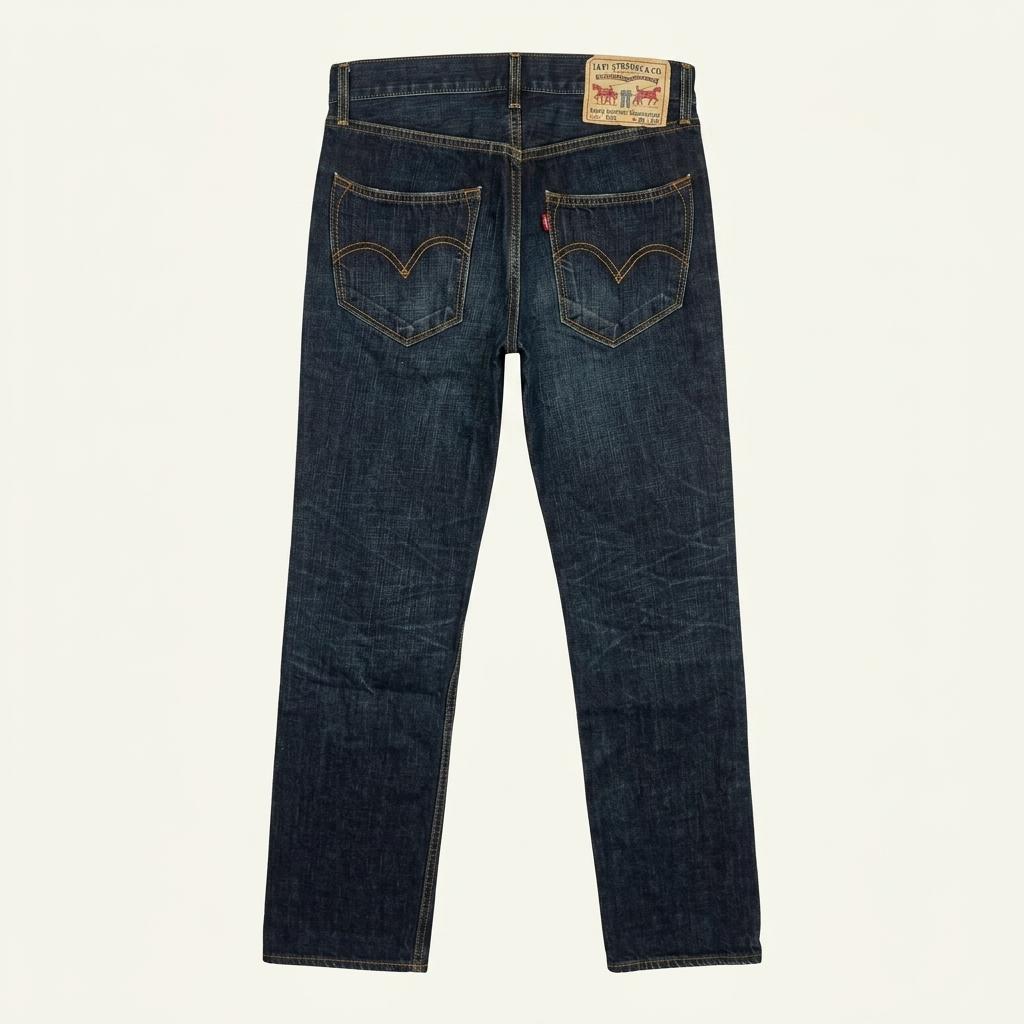 빈티지 리바이스 LEVIS 502 진청 데님팬츠 no441 1