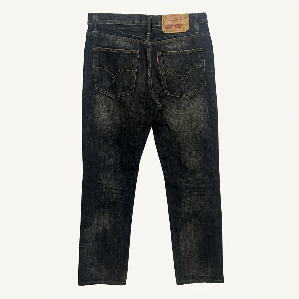 빈티지 리바이스 LEVIS 501 진청 데님팬츠 no438 1