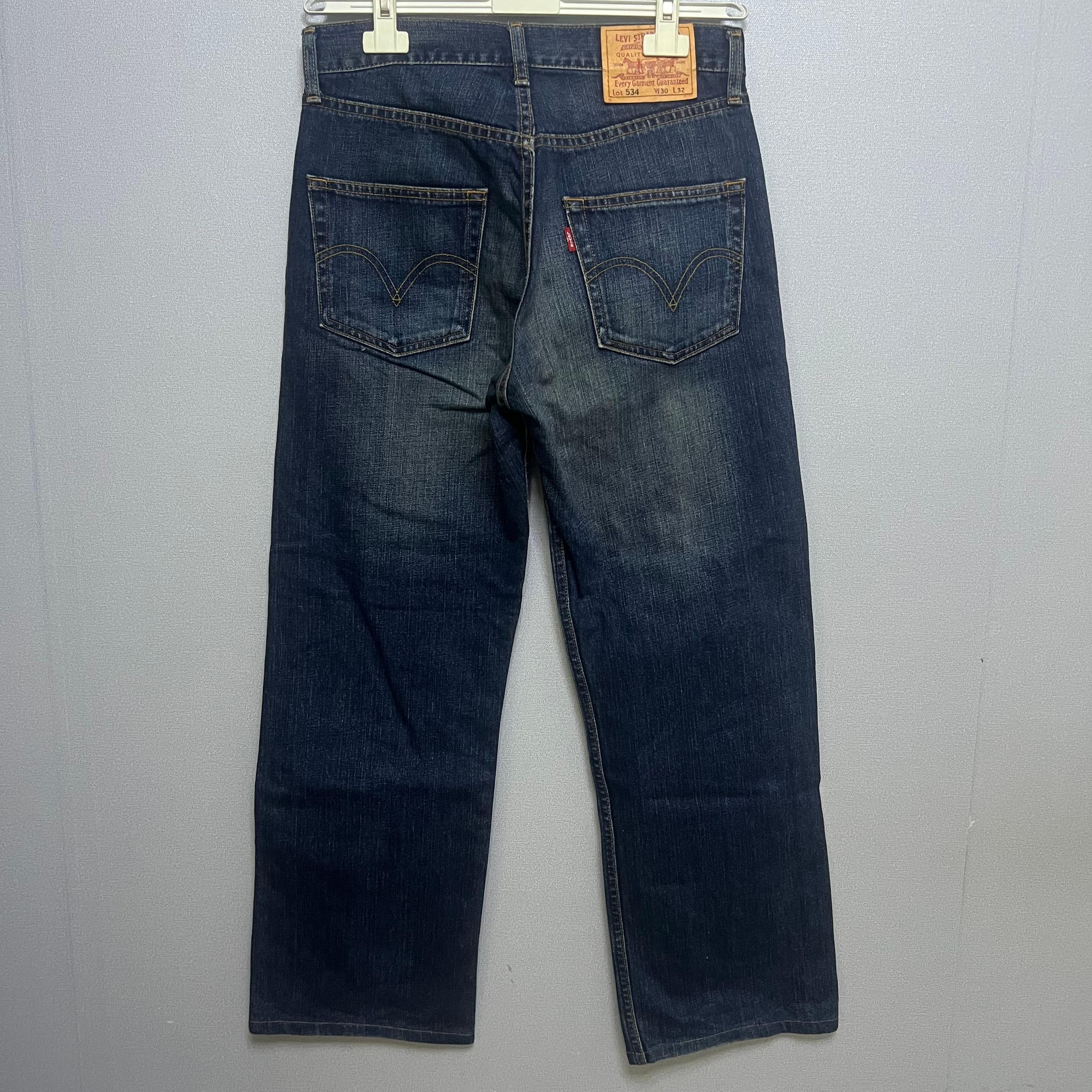 빈티지 리바이스 LEVIS 534 진청 데님팬츠 no424 2