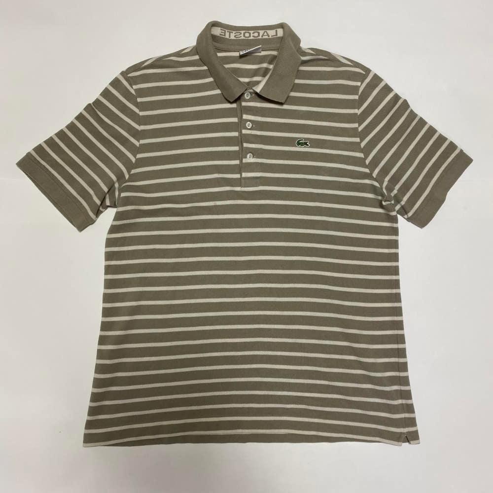 빈티지 라코스테 LACOSTE PK 스트라이프 반팔티셔츠 no334 4