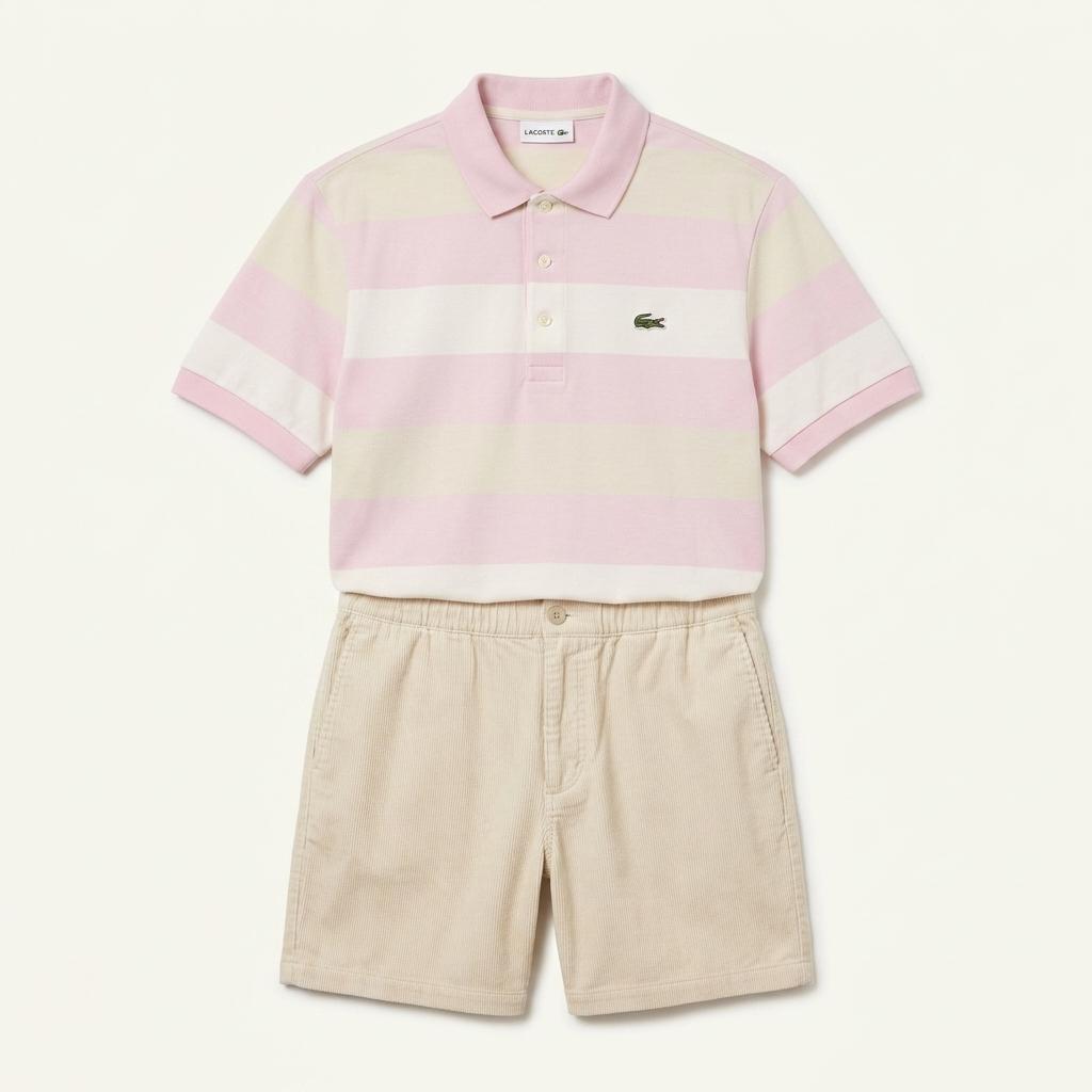빈티지 라코스테 LACOSTE PK 스트라이프 반팔티셔츠 no333 1
