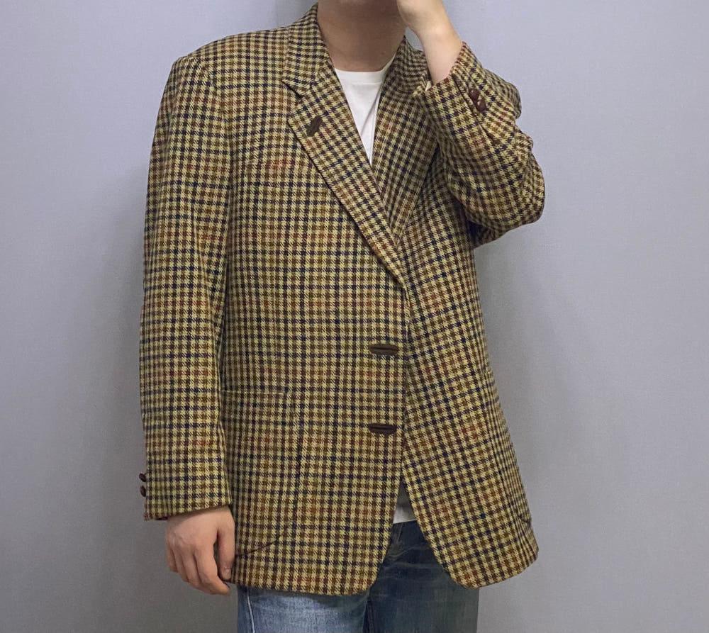 빈티지 닥스 DAKS 체크블레이저자켓 no214 3