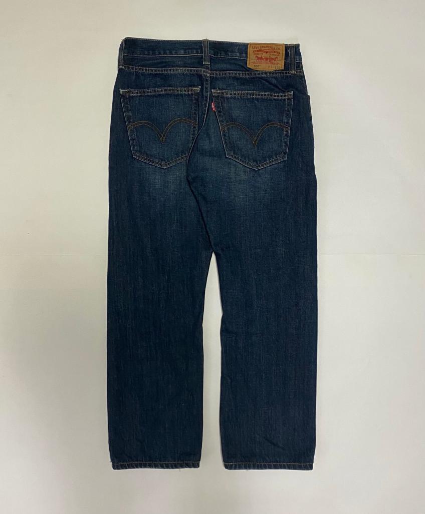 빈티지 리바이스 LEVIS 505 진청 데님팬츠 no195 6
