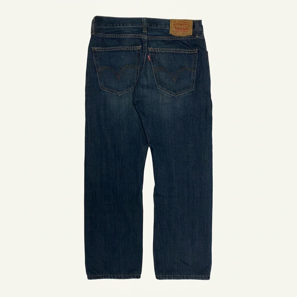 빈티지 리바이스 LEVIS 505 진청 데님팬츠 no195 1