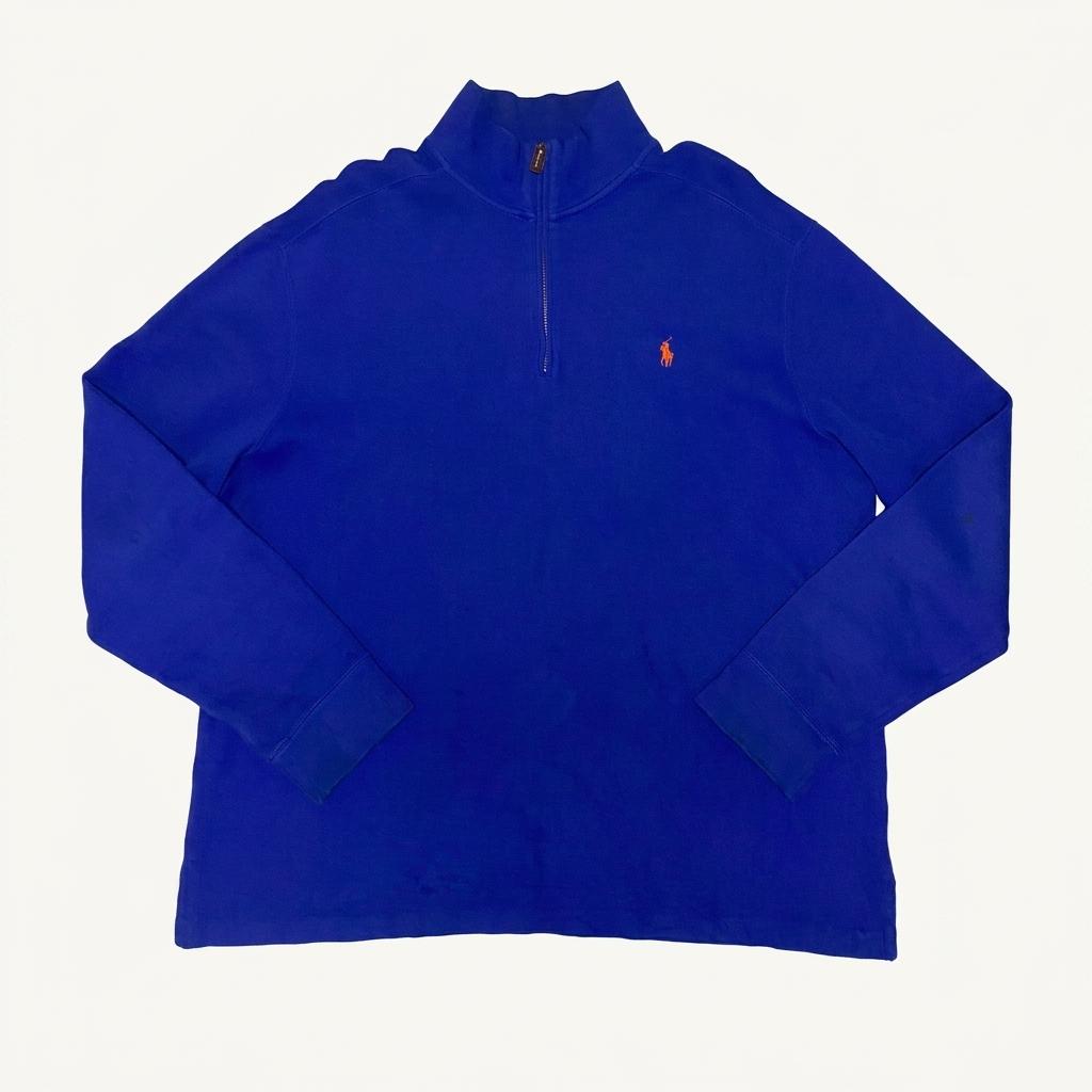 빈티지 폴로랄프로렌 POLO RALPH LAUREN 반집업 티셔츠 no123 1