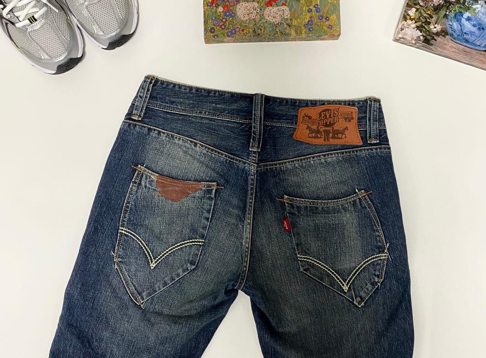 빈티지 리바이스 LEVIS 중청 데님팬츠 no60 3