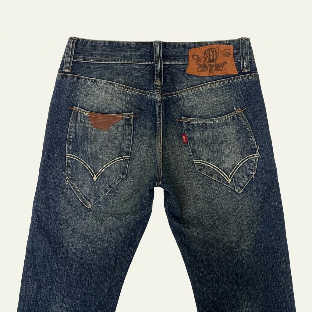 빈티지 리바이스 LEVIS 중청 데님팬츠 no60 1