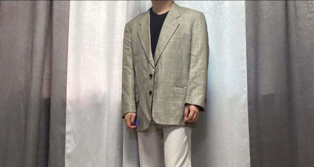 빈티지 체크블레이저자켓 no47 3