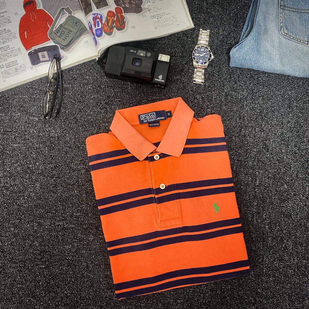 빈티지 폴로랄프로렌 POLO RALPH LAUREN 스트라이프PK티셔츠 no24 3