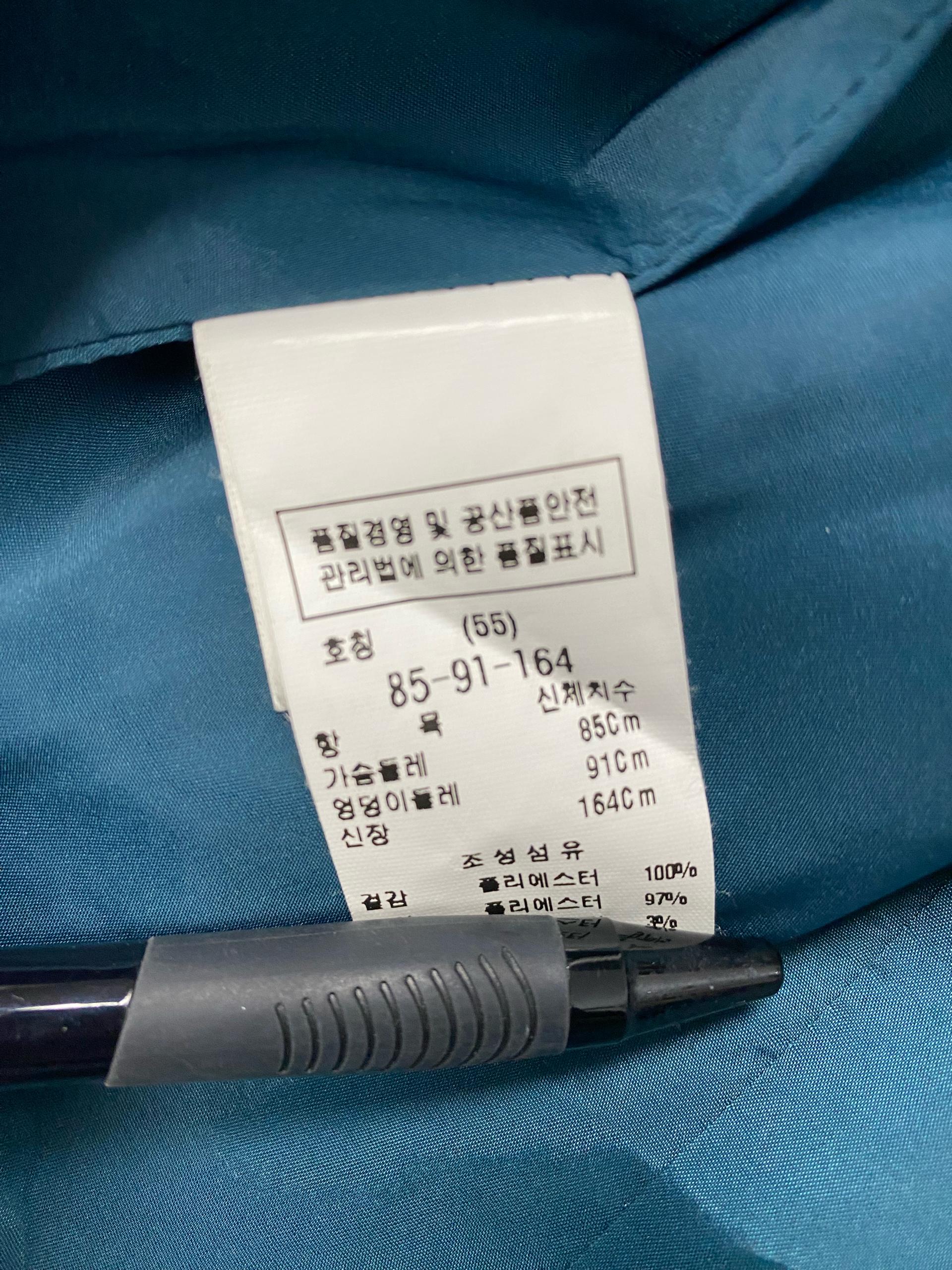 모조에스핀 슬림핏 5부 바스락원단 원피스 9