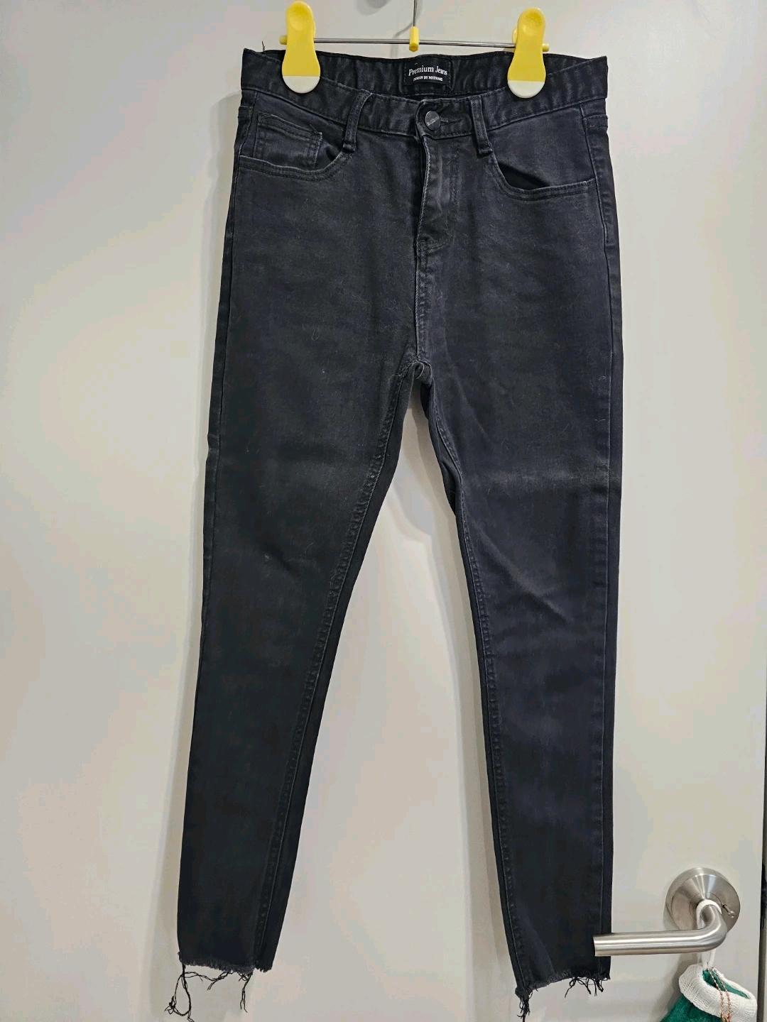 Maysome 프리미엄진 블랙 데님 M 2