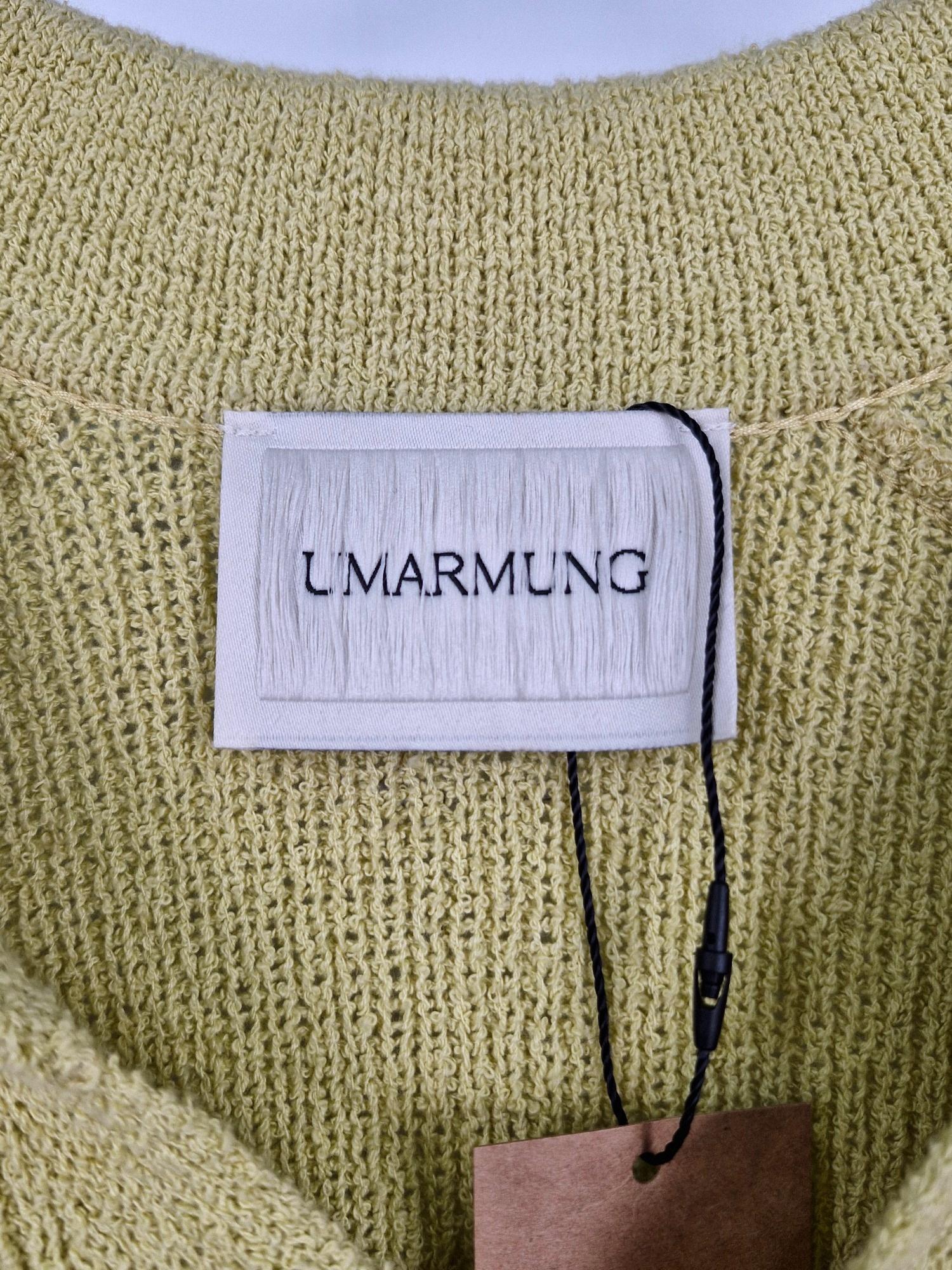 UMARMUNG 우마뭉 코튼 반팔 니트 S [A148] 4