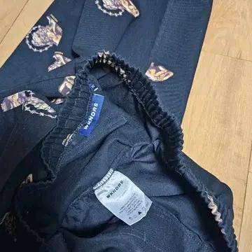 위캔더스 면 사자무늬 바지  10
