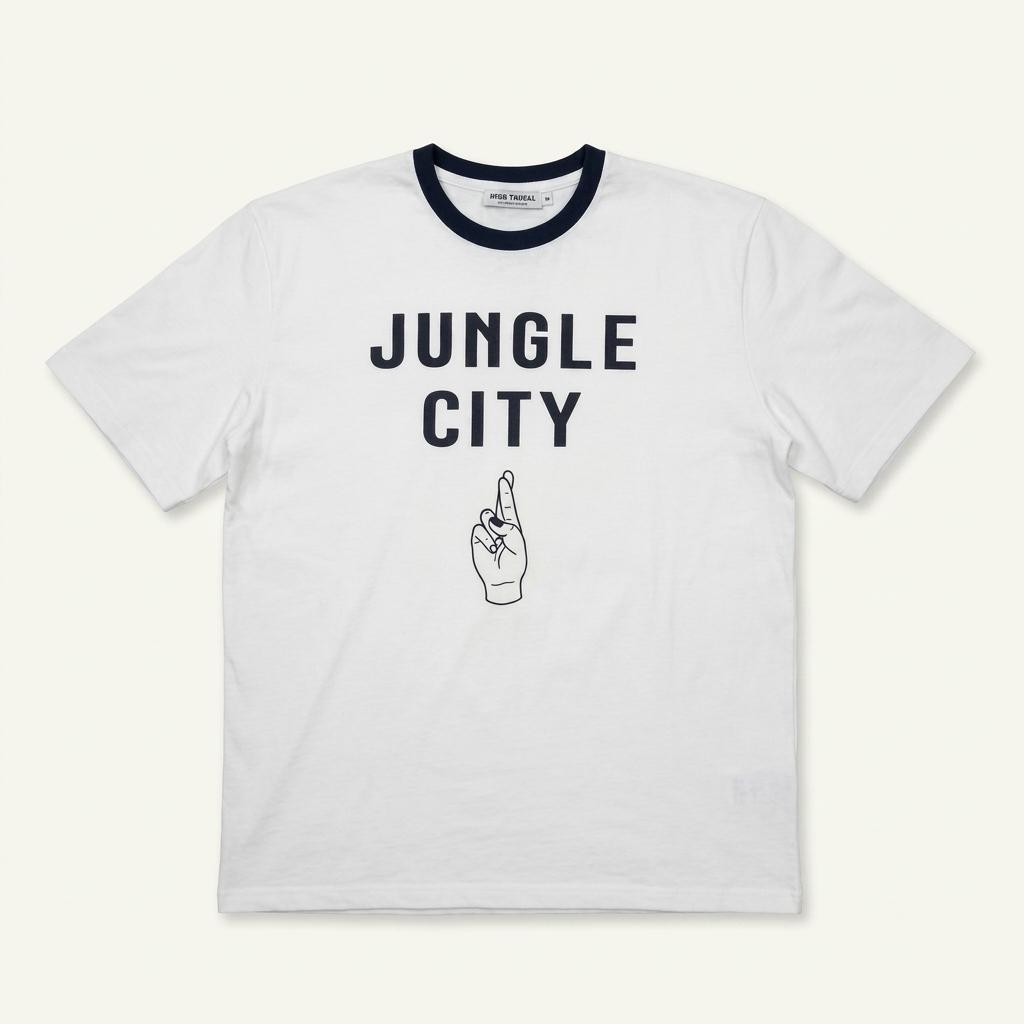MEN IN JUNGLE 프린팅 반팔 티 | Men XL 1
