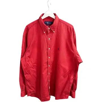 RALPH LAUREN 랄프로렌 셔츠 레드 XL 3