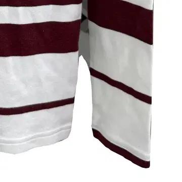 LACOSTE 라코스테 스트라이프 긴팔 티 화이트 34 6