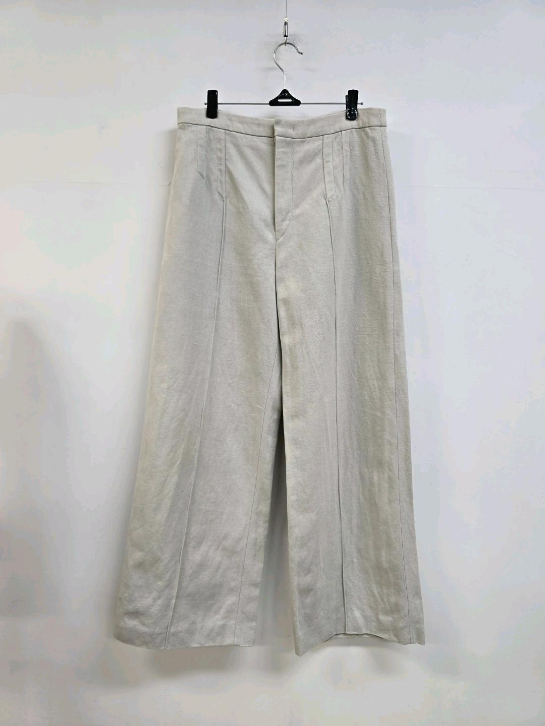 이자벨마랑 린넨혼방 세미와이드핏 팬츠 2