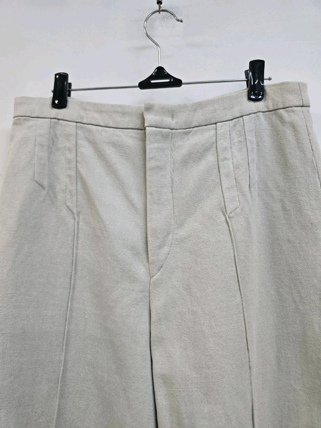 이자벨마랑 린넨혼방 세미와이드핏 팬츠 3