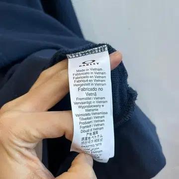 오클리 로고 후드 네이비 6