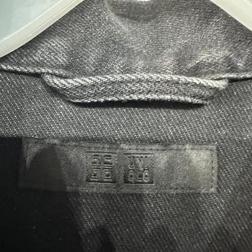 유니클로 데님 흑청자켓 M 4
