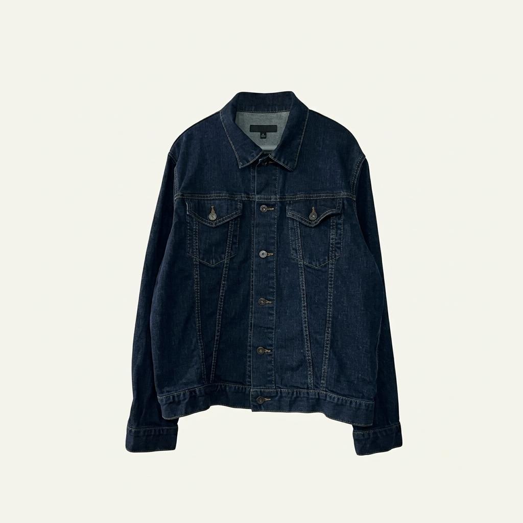 유니클로 데님 청자켓 XL 1