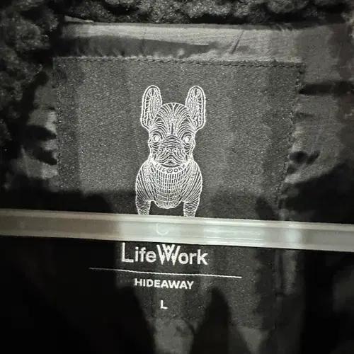 라이프워크 빅로고 양털 플리스점퍼 L 5