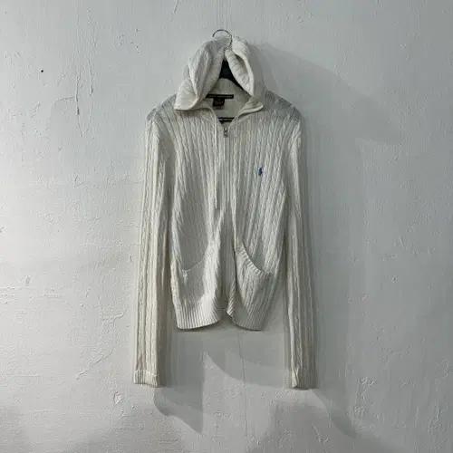 폴로 여성 니트후드집업 XS 2