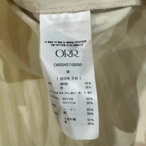 ORR 오르 스트라이프 셔츠 M 6