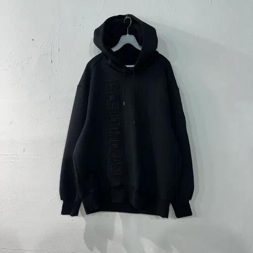 준지 네오프렌 레터링 후드티 50 2