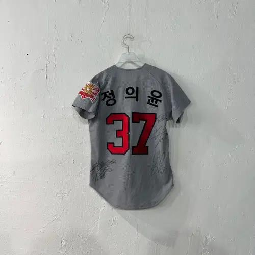 SK와이번스 15주년 정의윤 사인 유니폼 75 2