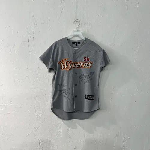 SK와이번스 15주년 정의윤 사인 유니폼 75 5