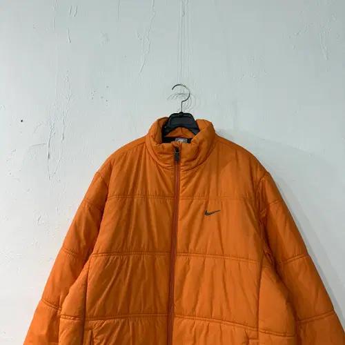 나이키 오렌지 경량패딩 XL 3